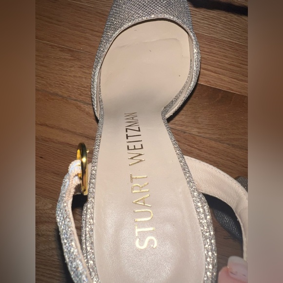 Stuart Weitzman Skyhigh 145 platform pump rose gold - Picture 8 of 15